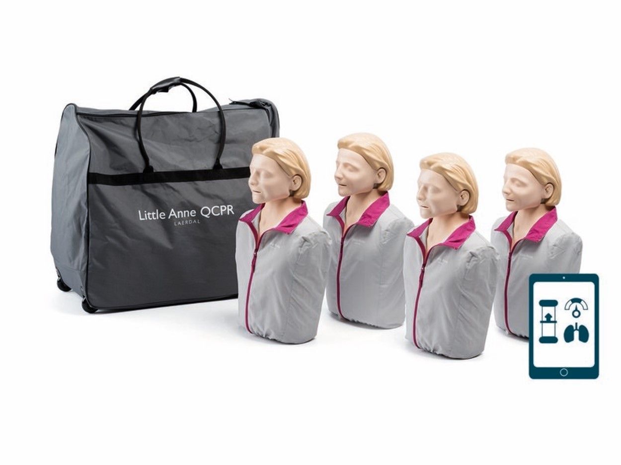 mannequins Pack de 4 Little Anne QCPR LAERDAL