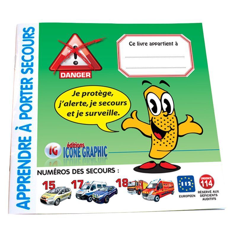 Livre de formation enfants premiers secours : LE LIVRET IPS