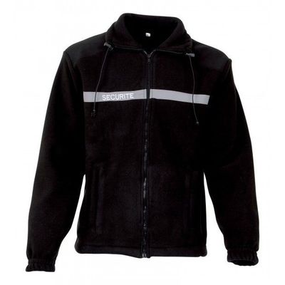 Blouson polaire noir sécurité Cityguard