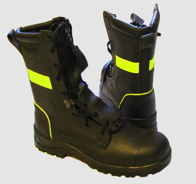 Rangers sapeurs-pompiers 5526 MB S3 jaune - doublure interne textile HERKULES