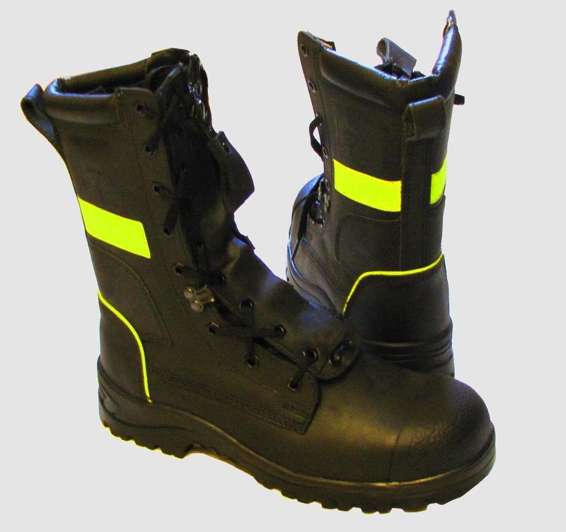 Rangers sapeurs-pompiers 5526 MB S3 jaune - doublure interne textile HERKULES
