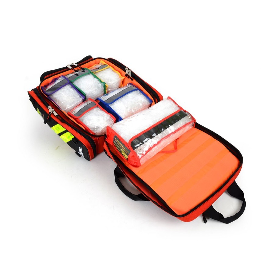 Sac de secours / urgence et d'intervention MATRIX rouge DIMATEX