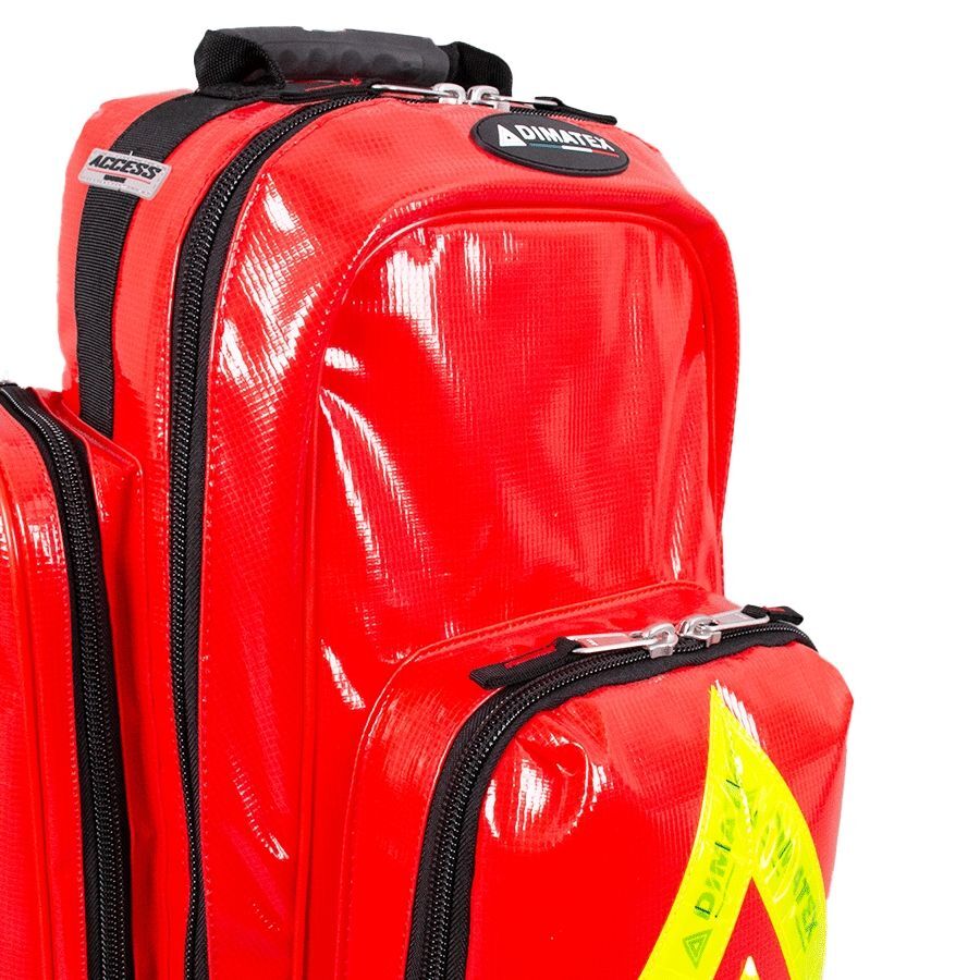 Sac d’oxygénothérapie DOPPLER PVC rouge DIMATEX