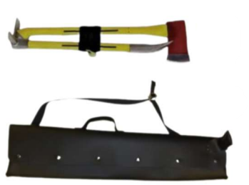 Sac de transport pour ensemble ensemble de pénétration Halligan Tool et hache BG-SAFETY