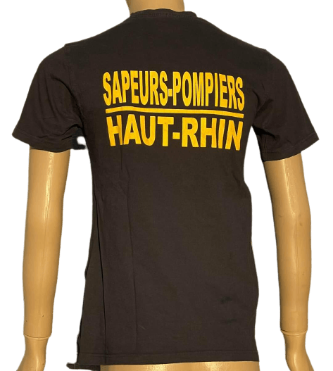 T-shirt sapeurs-pompiers Haut-Rhin