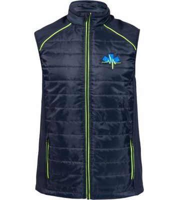 Veste /  gilet sans manches bi-matières ambulancier avec broderie DEXSER