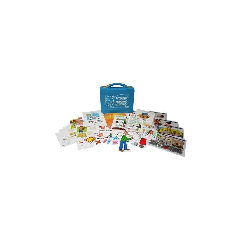Kit de formation premiers secours enfants : APPRENDRE A PORTER SECOURS - CYCLE 1 (maternelles)