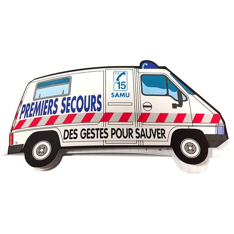 Livre de formation enfants premiers secours : LE LIVRET AMBULANCE