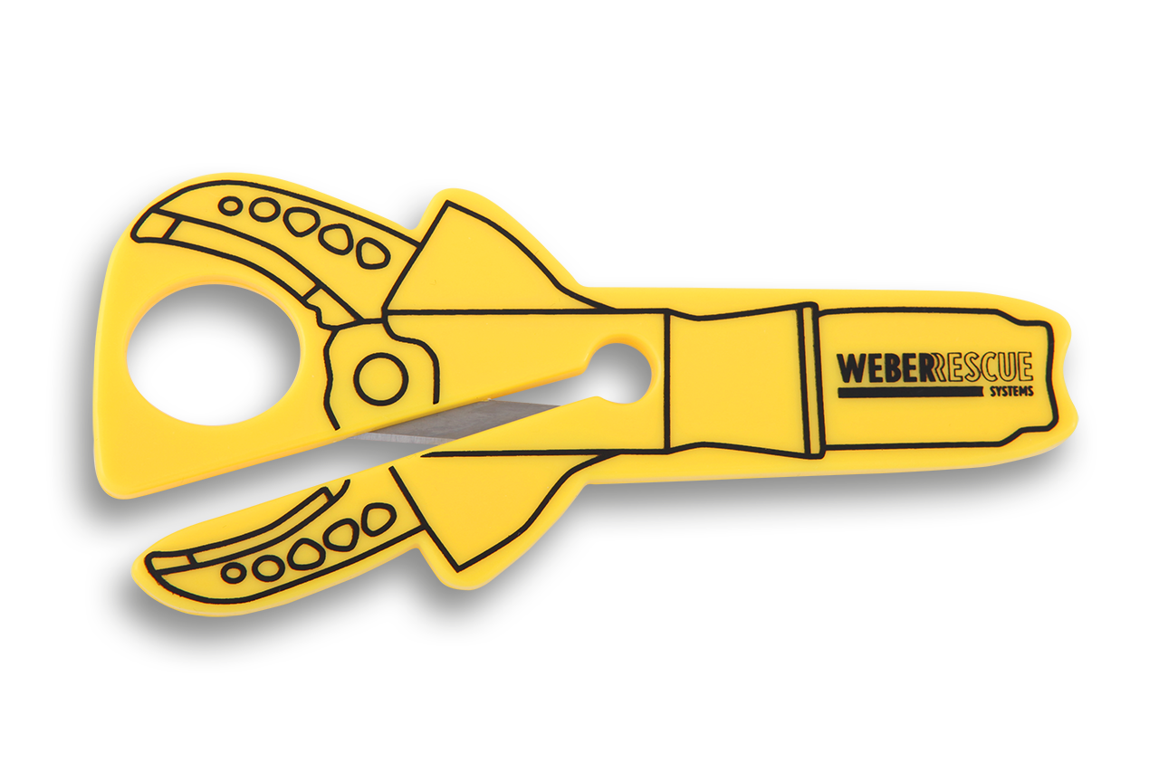 Outil coupe ceinture secours routiers WEBER RESCUE