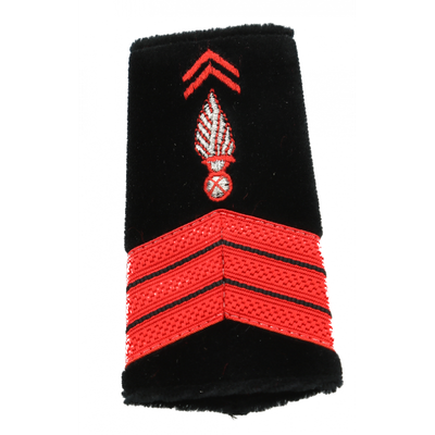 Paire de fourreaux caporal-chef sapeurs-pompiers