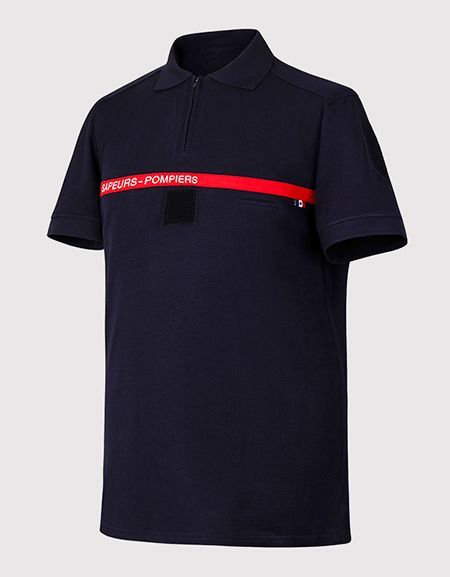 Polo type C manches longues sapeurs-pompiers EK
