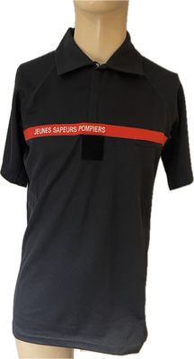 Polo technique manches courtes jeunes sapeurs-pompiers JSP