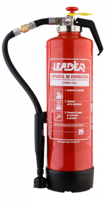 Extincteur de formation / d’entrainement à eau pression auxiliaire rechargeable LEADER