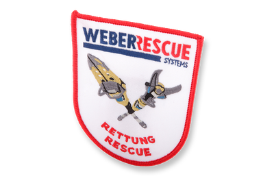 Ecusson secours routier pour collectionneur WEBER RESCUE