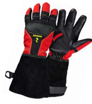 Gants d'attaque feux sapeurs-pompiers cuir textile RAPACEMMIX-SC ROSTAING