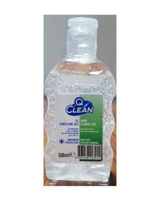 Flacon gel hydroalcoolique 50mL
