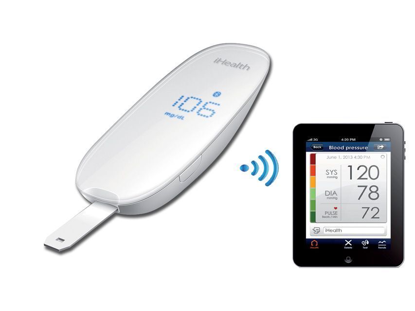Glucomètre kit sans fil iHEALTH BG5 GIMA
