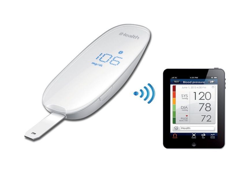 Glucomètre kit sans fil iHEALTH BG5 GIMA