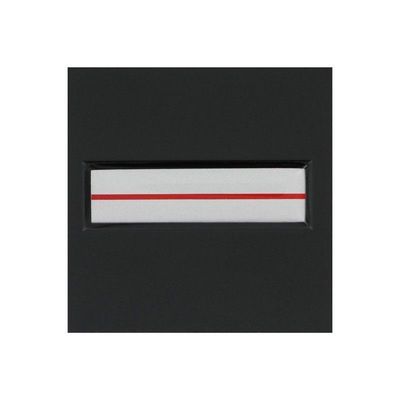 Grade / galon résine adjudant-chef sapeurs-pompiers sur velcro