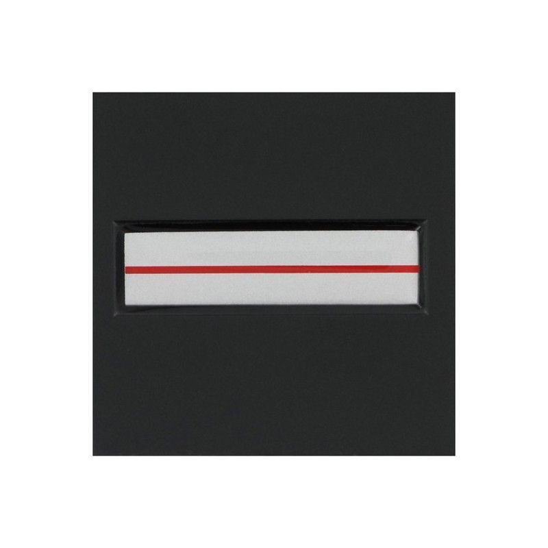 Grade / galon résine adjudant-chef gendarme sur velcro