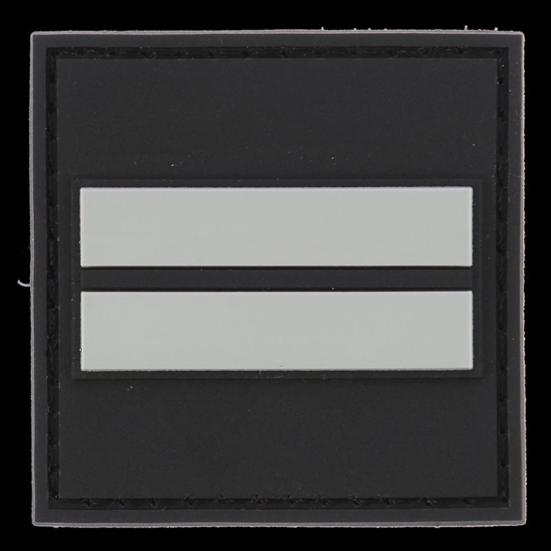 Grade / galon PVC lieutenant sapeurs-pompiers sur velcro