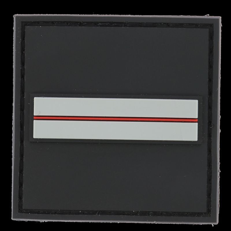 Grade / galon PVC adjudant-chef sapeurs-pompiers sur velcro