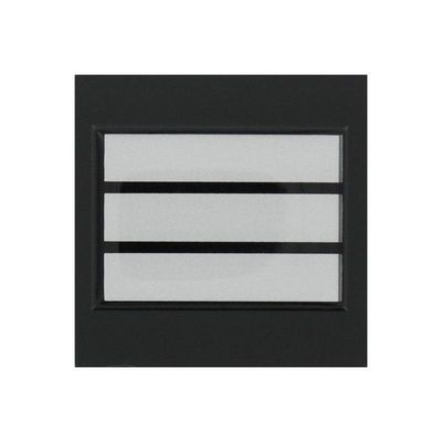 Grade / galon résine capitaine sapeurs-pompiers sur velcro