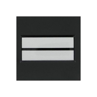 Grade / galon résine lieutenant sapeurs-pompiers sur velcro