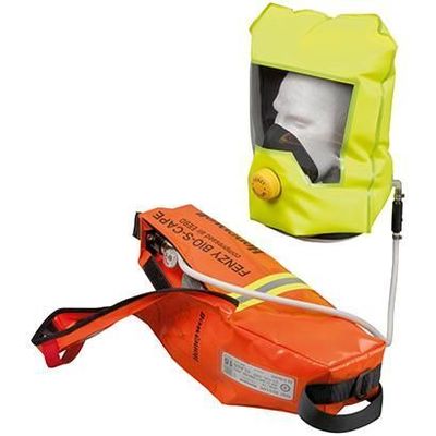 Bio-s-cape ARI avec bouteille d’air 2L 200 bars bouteille acier  vide - autonomie 10 minutes HONEYWELL