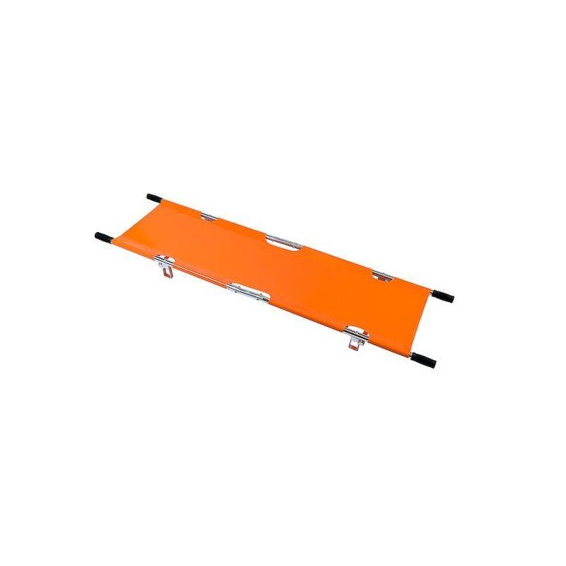 Brancard pliant en 2, dans le sens de la largeur, charge maximale 159 kg