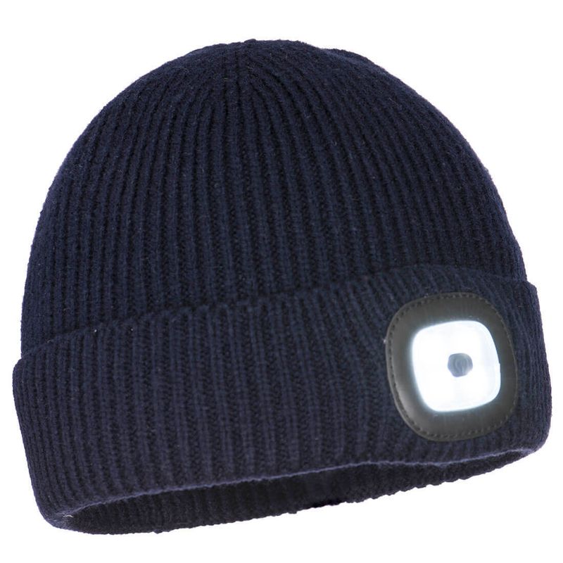 Bonnet LED Workman bleu marine