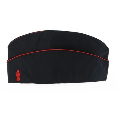 Calot REF 644 pompier grenade soie rouge