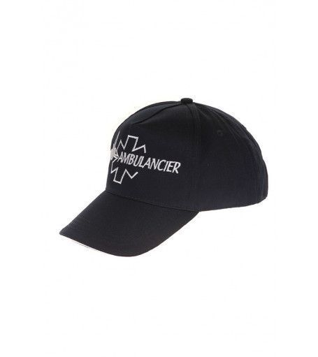 Casquette ambulancier broderie blanc DEXSER