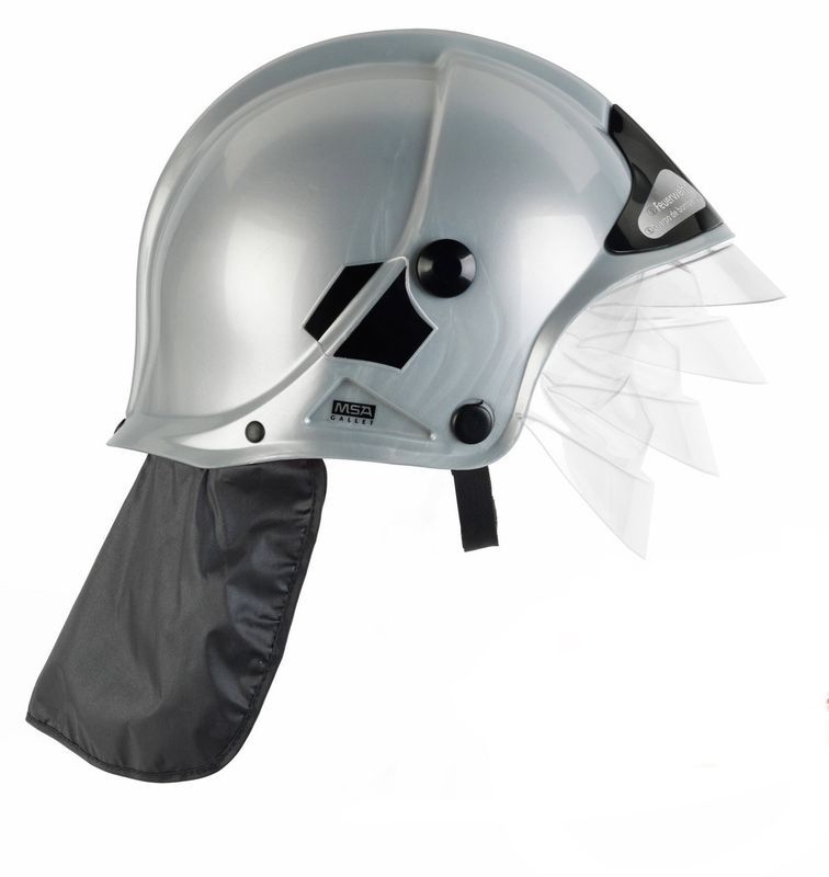 Casque F1 gris pompier jouet enfant