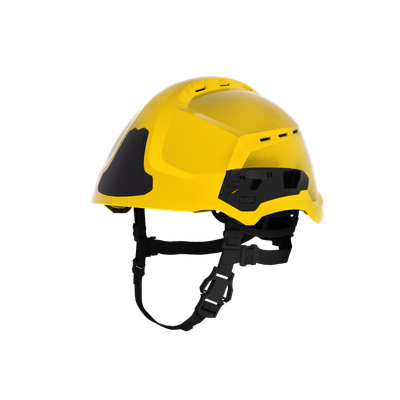 Casque F2XR jaune MSA - coque ventilée - sans accessoires