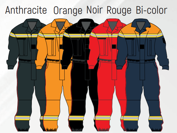 Combinaison F1 secours techniques / sapeurs-pompiers / ambulanciers - personnalisable : créez votre tenue MARTINAS