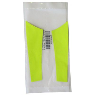 Décors signalisation pour casque F1XF jaune MSA