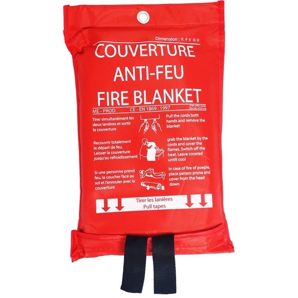 Couverture anti-feu 100x150cm