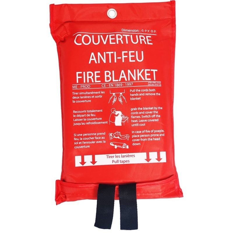 Couverture anti-feu 100x150cm