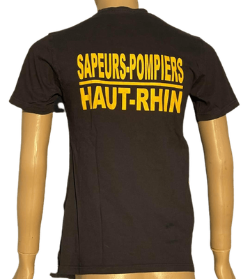 T-shirt sapeurs-pompiers Haut-Rhin