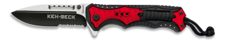 Couteau pliant pompier KEH-BECK Rouge 9 ALBAINOX Couteau pliant pompier KEH-BECK Rouge 9 ALBAINOX