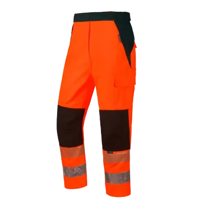 Pantalon de pluie haute visibilité LUMINA P orange CODUPAL Pantalon de pluie haute visibilité LUMINA P orange CODUPAL