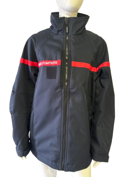 Veste softshell LOLA3 sapeurs-pompiers CODUPAL