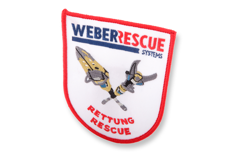Ecusson secours routier pour collectionneur WEBER RESCUE