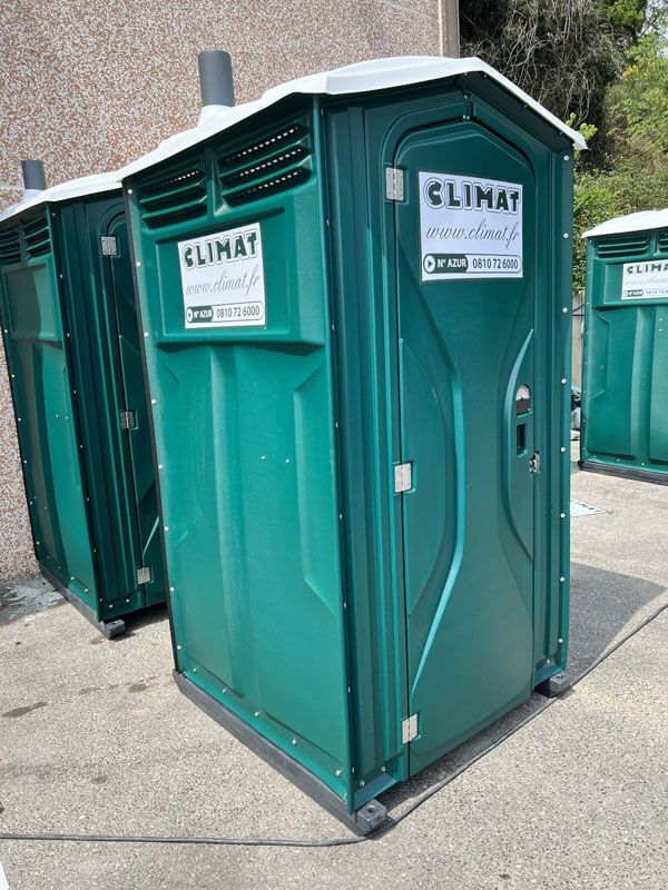 Toilettes TUFWAY - vert forêt - chantiers