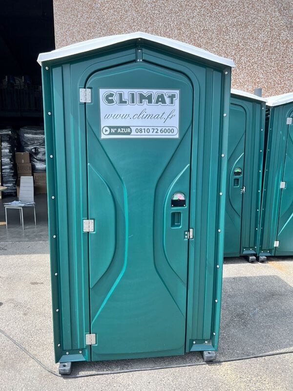Toilettes TUFWAY - vert forêt - chantiers