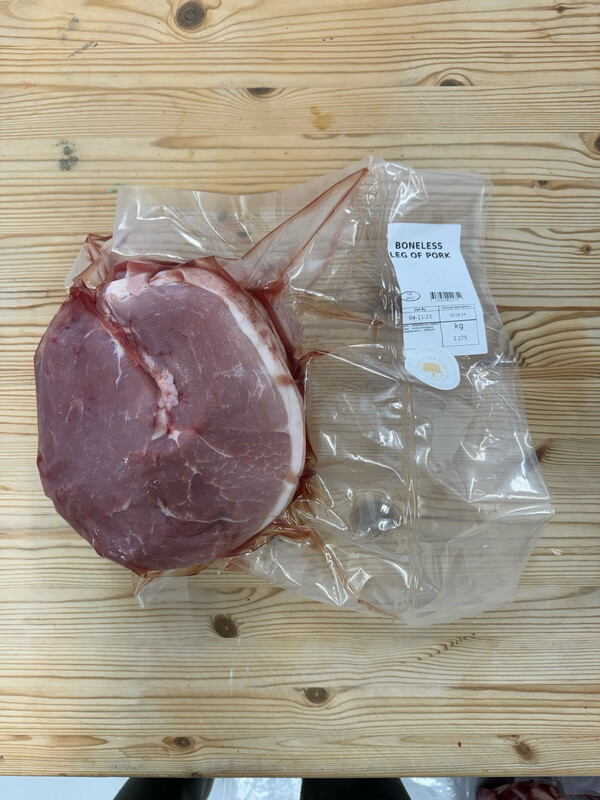 Free Range Leg Of Pork Boned And Rolled