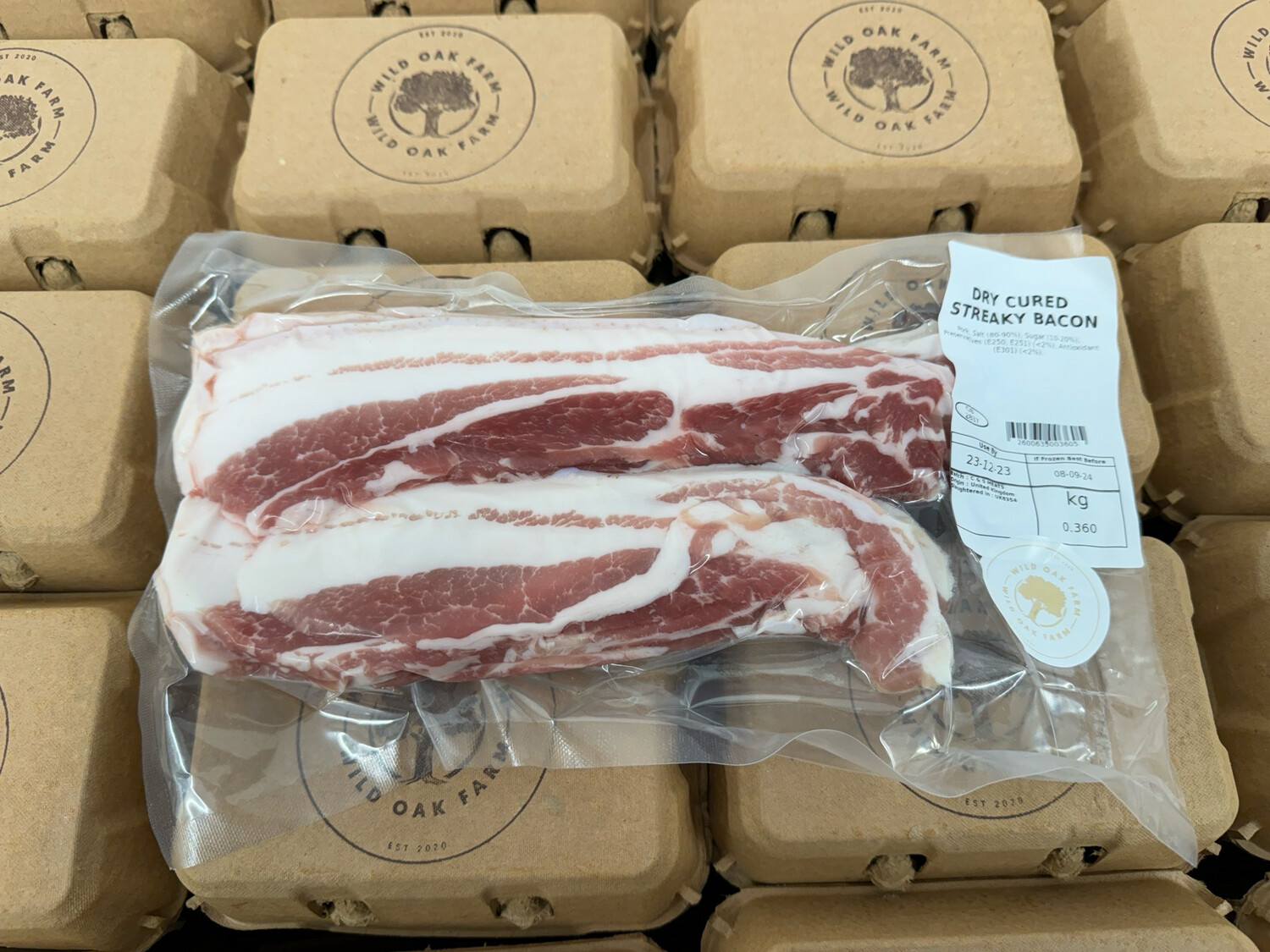 Dry Cured Streaky Bacon