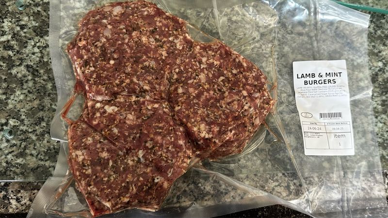 Lamb & Mint Burgers
