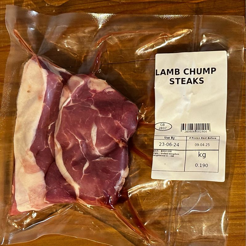 Lamb Chump Steaks